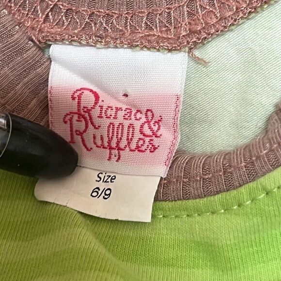 Ricrac & Ruffles Striped Pumpkin One-Piece - Picture 4 of 5